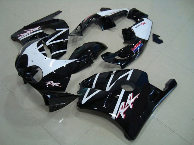 90-98 Bianco Nero HRC CBR250RR Carénage 90-98 Bianco Nero HRC CBR250RR Carénage