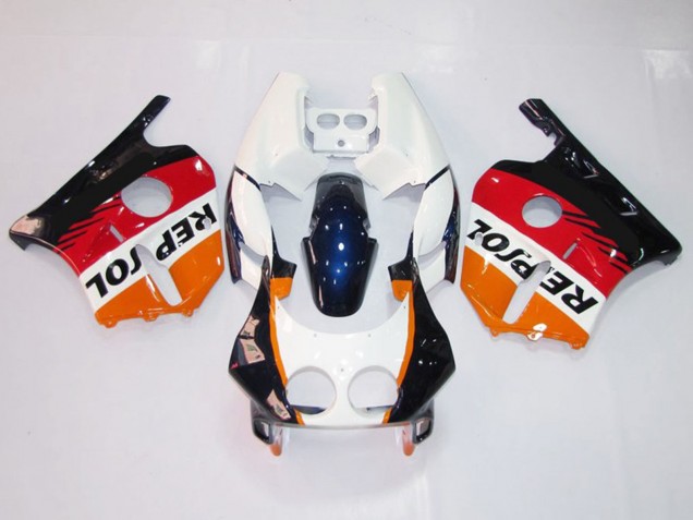 90-98 Blanc Repsol CBR250RR Carénage 90-98 Blanc Repsol CBR250RR Carénage