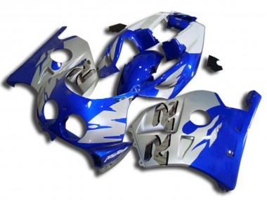 90-98 Bleu Argent & Blanc CBR250RR Carénage