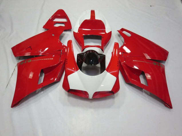 93-05 Rouge & Blanc Ducati 996 748 916 998 Carénage 93-05 Rouge & Blanc Ducati 996 748 916 998 Carénage
