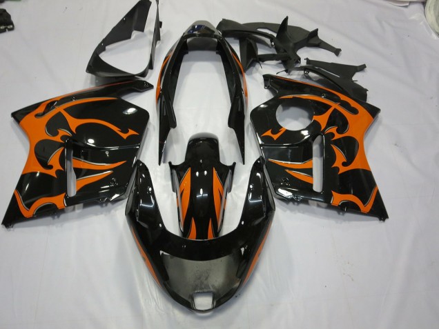96-07 Noir & Orange CBR1100XX Carénage 96-07 Noir & Orange CBR1100XX Carénage