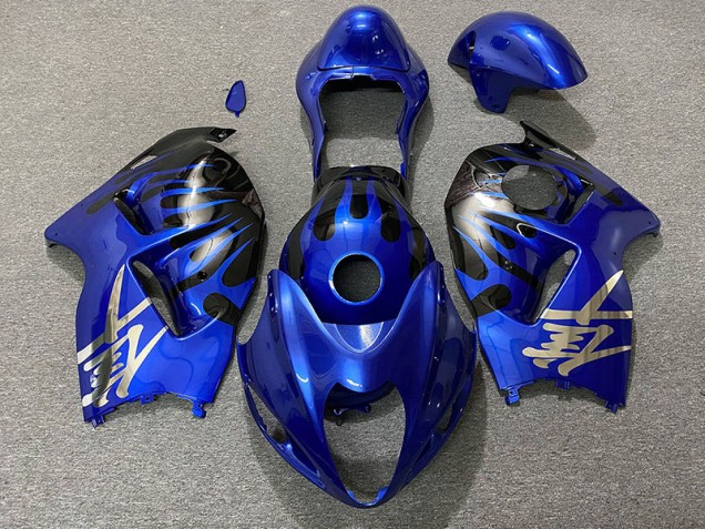 97-07 Bleu Profond & Noir GSXR 1300 Carénage