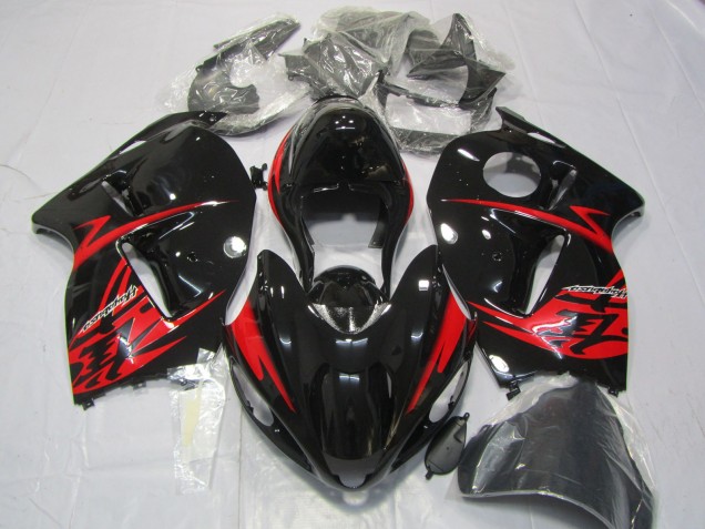 97-07 Rouge & Noir Brillant GSXR 1300 Carénage 97-07 Rouge & Noir Brillant GSXR 1300 Carénage