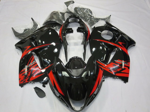97-07 Rouge & Noir GSXR 1300 Carénage 97-07 Rouge & Noir GSXR 1300 Carénage