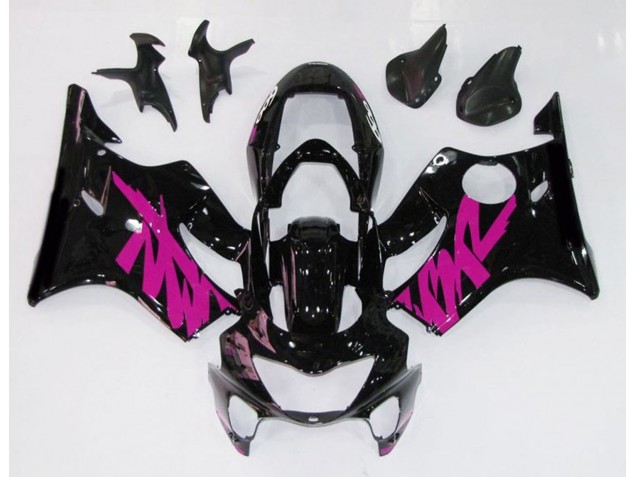 99-00 Noir Brillant & Rose CBR600 F4 Carénage
